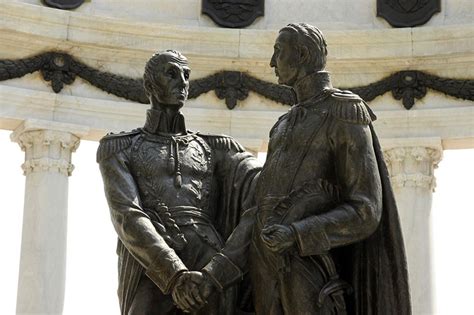 Monumento A Bol Var Y San Mart N Guayaquil Enciclopedia Del Ecuador