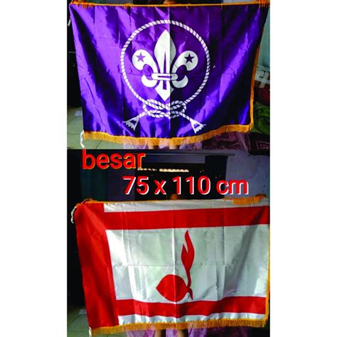 Bendera Ruangan Ruang Pramuka Tunas Wosm Pramuka Rumbai Shopee Indonesia