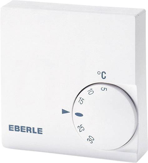 Eberle Rtr E Thermostat D Ambiance Montage