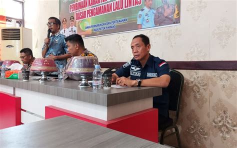 Dinas Perhubungan Dan Pertanahan Gelar Pembinaan Karakter Pengamanan