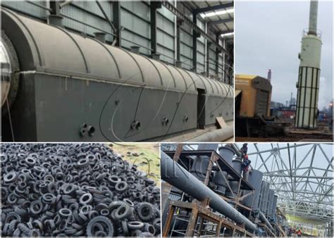 Tpd Fully Continuous Rubber Tire Pyrolysis Plant Project In Russia