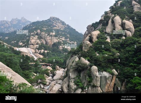 Laoshan Mountain In Qingdaoshandong Provincechina Stock Photo Alamy