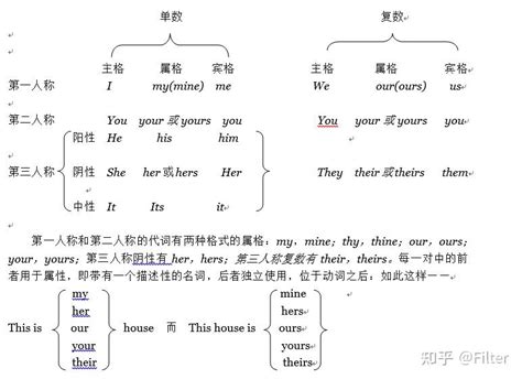 英语文法：代词 知乎