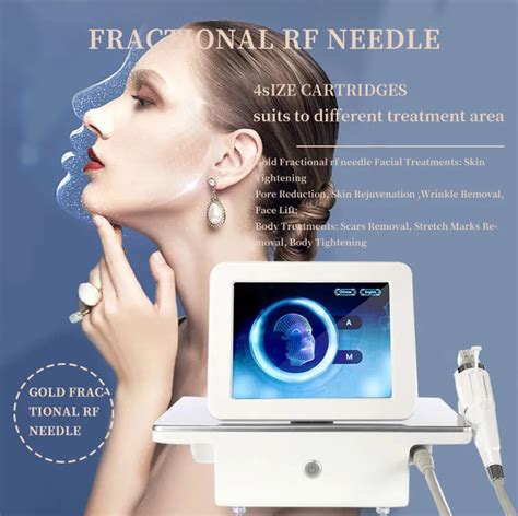 Technologie De Pointe De Microneedling RF Fractionné Réduction