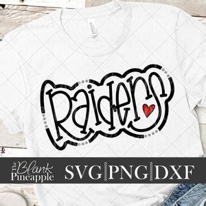 Raiders SVG Cut File, Raiders Mascot SVG, Dxf, and Png Digital Download ...