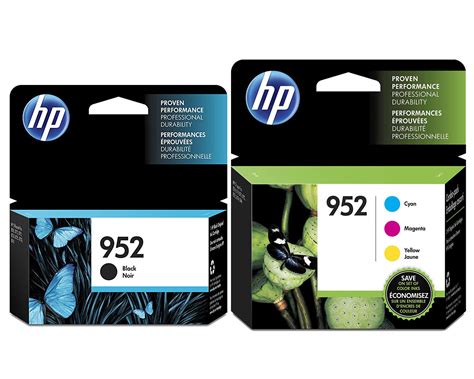 Genuine HP 952 Ink Cartridge 4 Pack 12347453