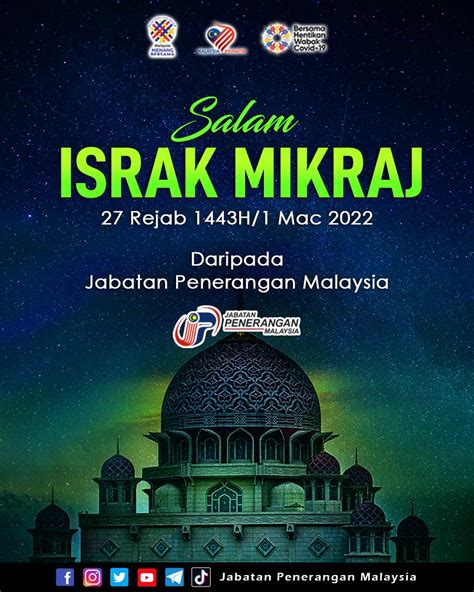 Salam Israk Mikraj Portal Rasmi Jabatan Penerangan Malaysia