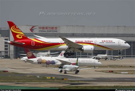 B 207J Hainan Airlines Boeing 787 9 Dreamliner Photo By Ronnie Zhou