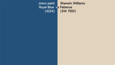 Jotun Paint Royal Blue Vs Sherwin Williams Patience Sw