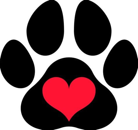 Cat Paw Print Clip Art Free - Infoupdate.org