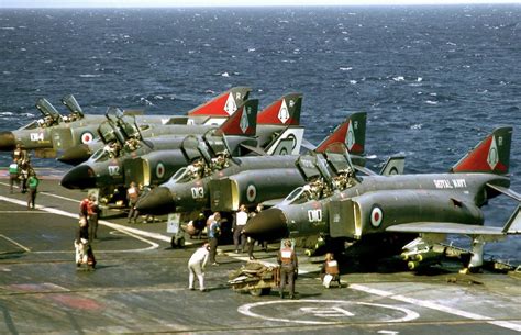 Royal Navy Mcdonnell Douglas Phantom Fg 1s From 892 Naval Air Squadron