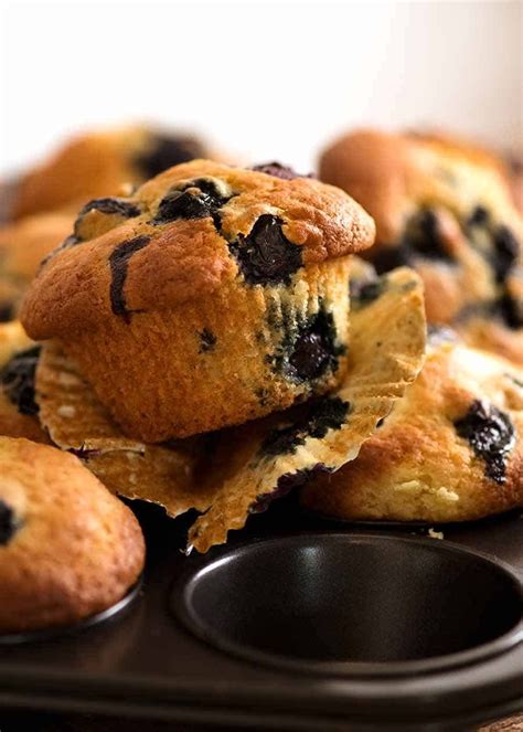 Blueberry Muffins (ultra moist!) | RecipeTin Eats