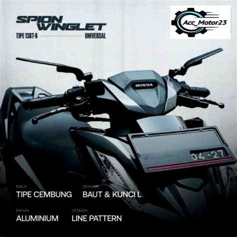 Spion Winglet New Adv New Vario Pcx Nmax Aerox Lazada