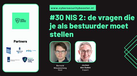 Neem Deel Aan Het Openbare Webinar Welke Vragen Over NIS2 Moet Je