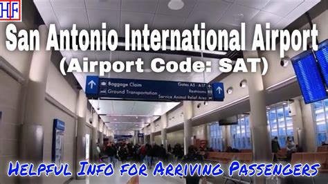 San Antonio International Airport Code Sat Guide For Arriving