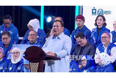 Ganti Nama Koalisi Prabowo Umumkan Koalisi Indonesia Maju