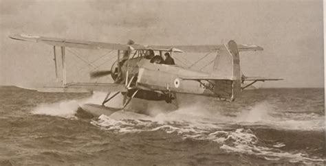 A Fairey Swordfish torpedo bomber, on floats, carrying a torpedo [1334 ...