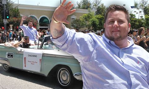 Chaz Bono Is Cheered On At Gay Parade As He Wins Person Of The Year Daily Mail Online
