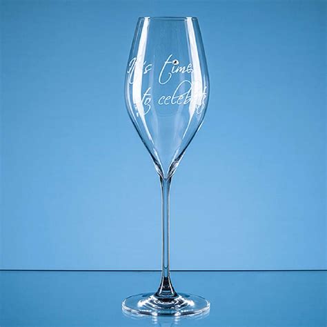 320ml It S Time To Celebrate Diamante Prosecco Glass Crystal Tableware Awards And Ts