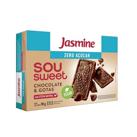 Sou Sweet Zero Chocolate E Gotas G Cx Un Jasmine Submarino