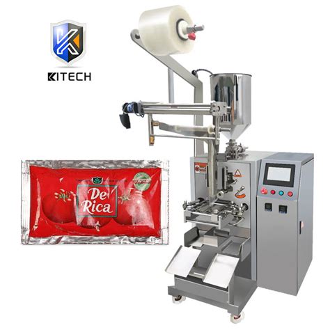 Kl 160ys Automatic Vertical Form Fill Seal Vffs Small Sachet Tomato Paste Sachet Filling And