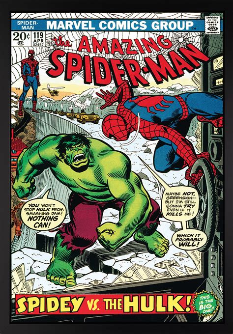 The Amazing Spider-Man #119 - Spidy vs The Hulk! | Marvel | Castle Fine Art