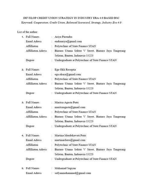 title page  business