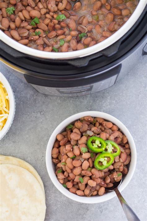 Instant Pot Pinto Beans No Soak And Soaked Options