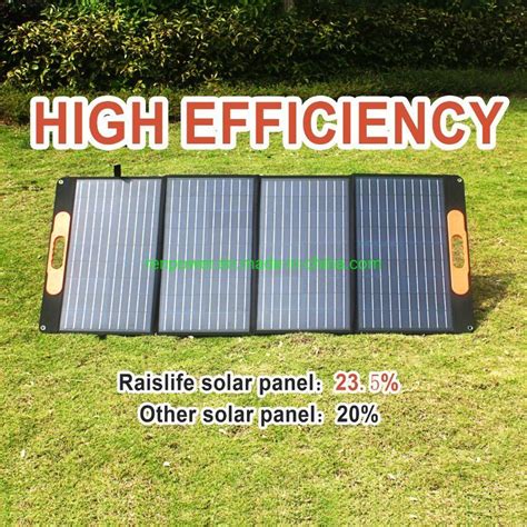 ETFE 120W High Efficiency Portable Mono Solar Panel Module Charger