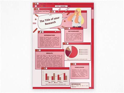 Editable A0 Academic Poster Template Infographic Comic Etsy Uk