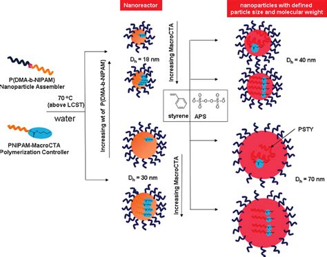 Scheme 1 Designer Thermoresponsive Nanoreactors For The Template