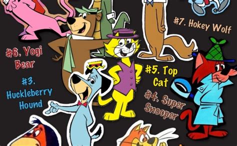 My Top 10 Favorite Hanna Barbera Characters Hanna Barbera Fan Art