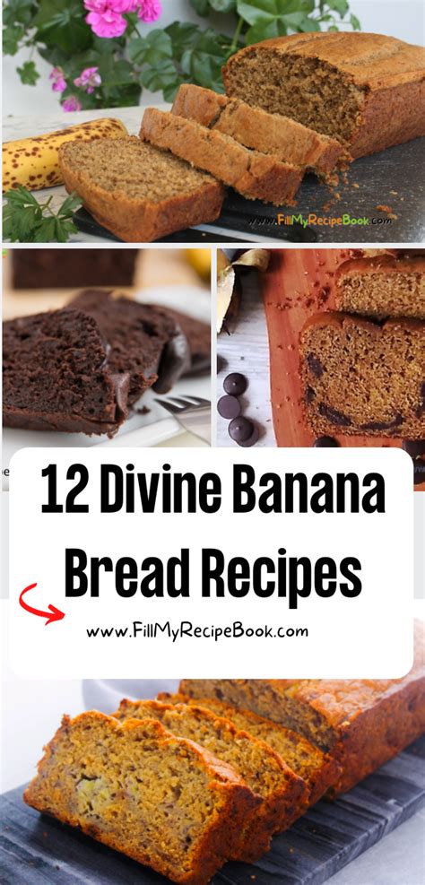12 Divine Banana Bread Recipes Fill My Recipe Book