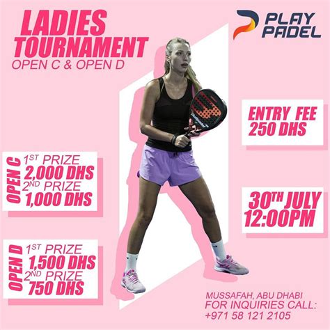 Open C Ladies Tournament In Play Padel Wecourts Padel Tennis