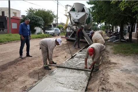 Nediani Visit El Inicio De Obra De Cord N Cuneta En El Barrio Lourdes