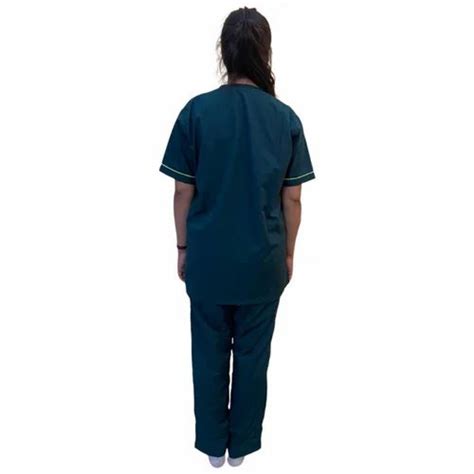 Unisex Pure Cotton Dark Green Hospital Scrubs Suit Size Xl At Rs 450pair In Jaipur