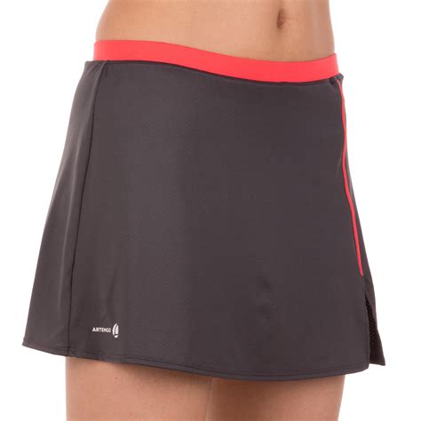 Buy Badminton Shortsandskirts Online In Indiasoft W Skirt Greypinkartengo