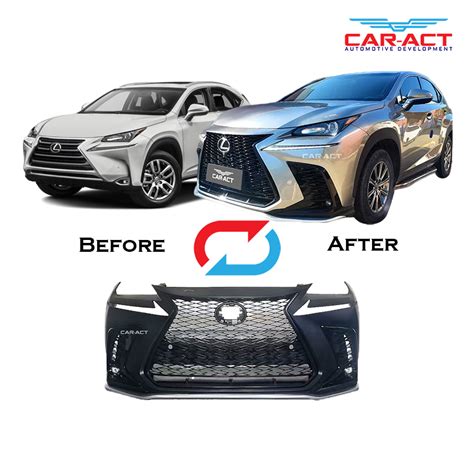 2014 2021 Lexus Nx200 Nx200t Nx300 Nx300h Upgrade To 2022 Lexus Nx Front Bumper