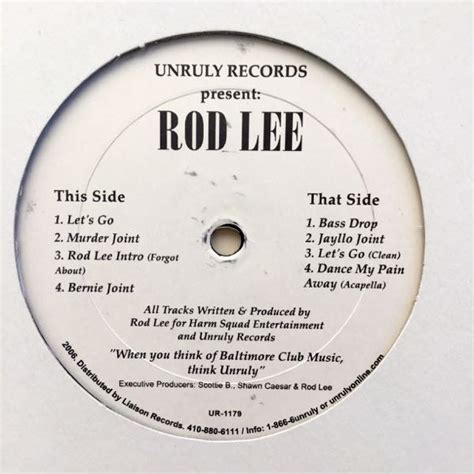 Rod Lee Untitled 2006 Vinyl Discogs