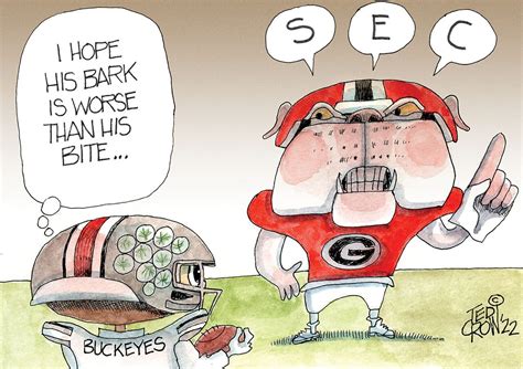 Georgia Football Cartoons