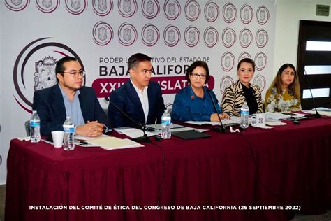 Congreso De Baja California Da Inicio A Su Ciclo De Conferencias En Materia De ética Del