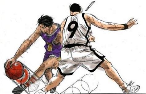 Two Basketball Players Are Fighting Over The Ball In An Artistic