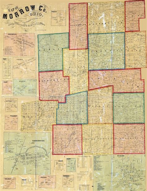 Morrow County Gilead Twp Plat Map