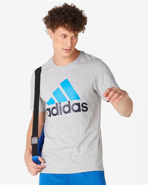 Riachuelo Camiseta Esportiva Masculina Manga Curta Adidas Cinza Mescla