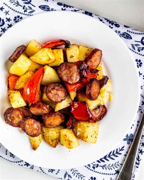 Roasted Sausage And Potatoes Craving Home Cooked