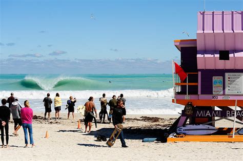 Surf In Miami Best Swell In Seven Years Maybe Longer For South Beach