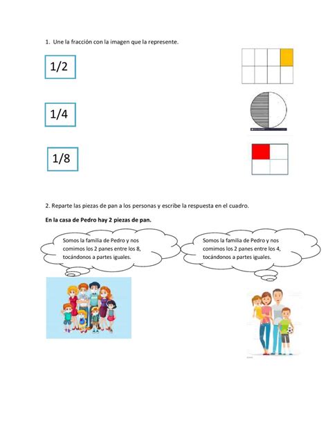 Ejercicio De Fracciones De Reparto