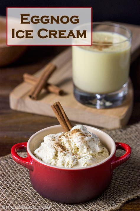 Eggnog Ice Cream