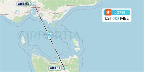 JQ738 Flight Status Jetstar Airways Launceston To Melbourne JST738