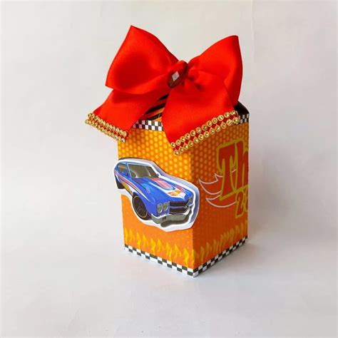 Caixa Milk Lembrancinhas Personalizadas Hot Wheels Elo7